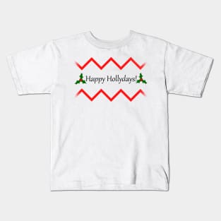 Happy Hollidays Kids T-Shirt